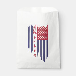 Amerikanische Flagge Geschenktütchen