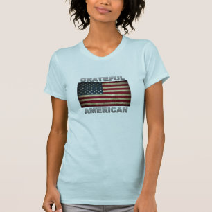 Amerikanische Flagge - Grateful American Flag T-Shirt