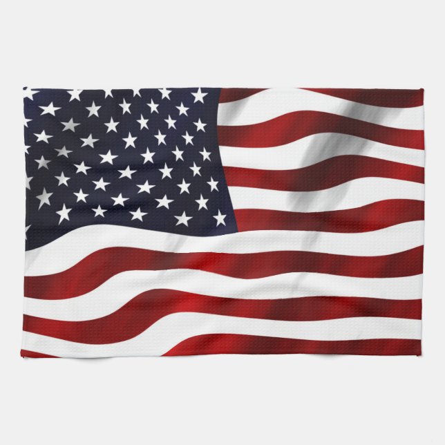 Amerikanische Flagge Handtuch (Horizontal)