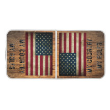 Amerikanische Flagge Heckklappe Beer Pong Table