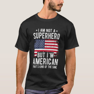 Amerikanische Flagge Herkunft Iâ´M American T-Shirt