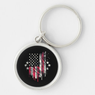Amerikanische Flagge Herren USA Kleinkind Amerikan Schlüsselanhänger