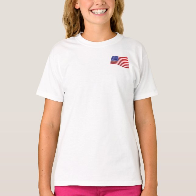 Amerikanische Flagge Hoodie (Vorderseite)