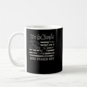 Amerikanische Flagge Ich bin ein Großvater und Vet Kaffeetasse