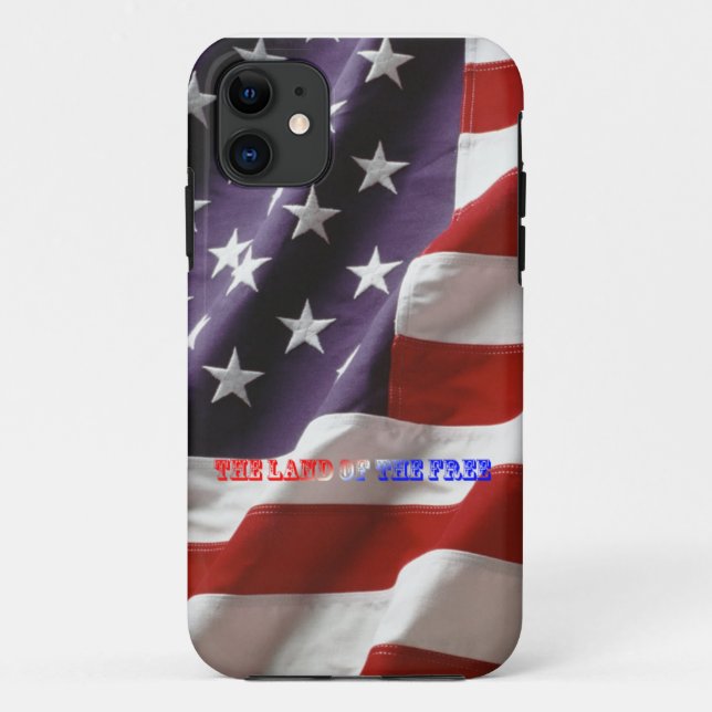 Amerikanische Flagge iPhone Fall 5/5S Case-Mate iPhone Hülle (Rückseite)