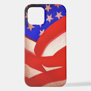 Amerikanische Flagge iPhone 12 Hülle