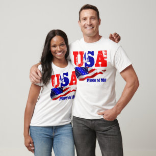 Amerikanische Flagge, ist die Staatsflagge der USA T-Shirt