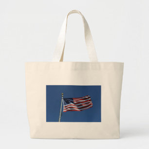 Amerikanische Flagge Jumbo Stoffbeutel