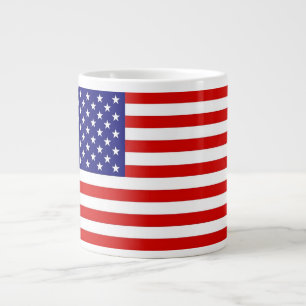 Amerikanische Flagge Jumbo-Tasse
