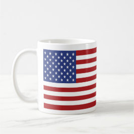 Amerikanische Flagge Kaffeetasse