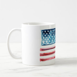 Amerikanische Flagge Kaffeetasse