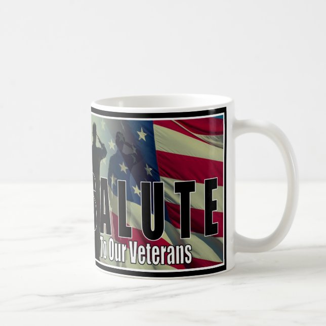Amerikanische Flagge Kaffeetasse (Rechts)