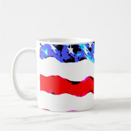 Amerikanische Flagge Kaffeetasse