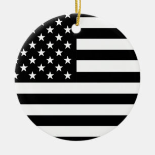 Amerikanische Flagge Keramik Ornament