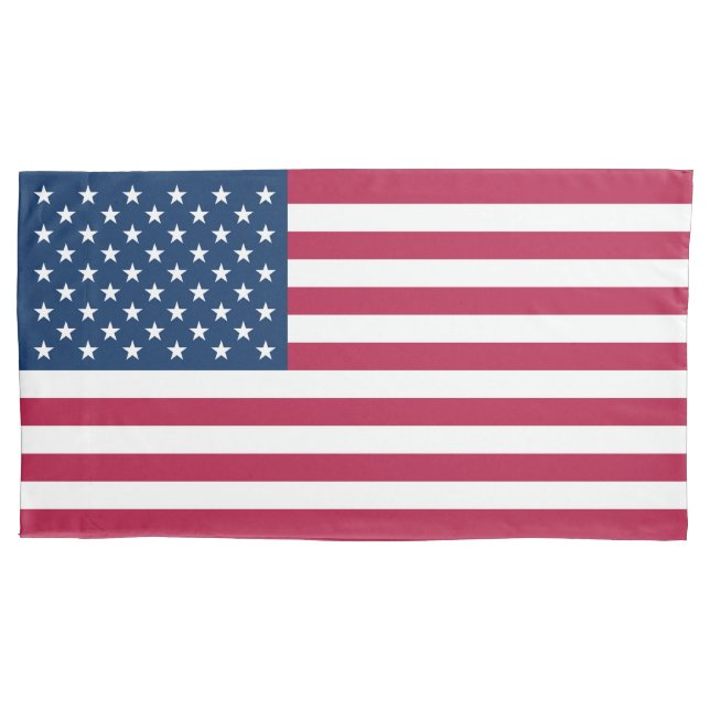 Amerikanische Flagge Kissenbezug (Vorderseite)