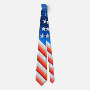 Amerikanische Flagge Krawatte