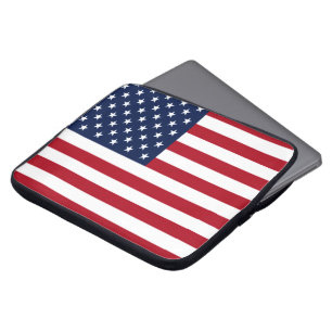 Amerikanische Flagge Laptopschutzhülle