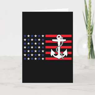 Amerikanische Flagge Ld Adler 4. Juli Usa Patrioti Karte