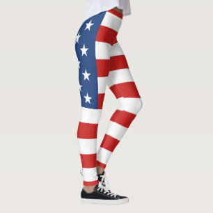 Amerikanische Flagge Leggings