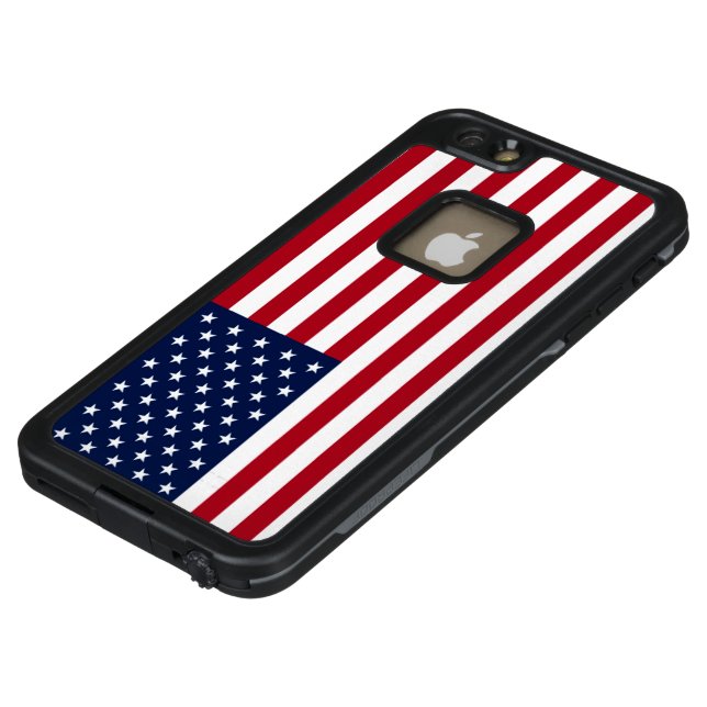 Amerikanische Flagge LifeProof iPhone Hülle (Oben)