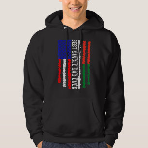 Amerikanische Flagge Madagaskar Flagge Bester Sing Hoodie