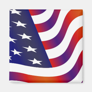 Amerikanische Flagge Magnet