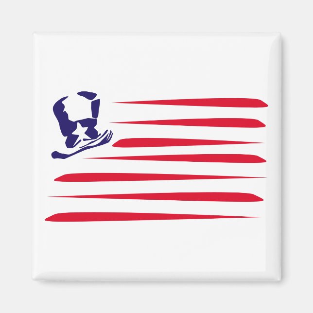 Amerikanische Flagge Magnet (Vorne)