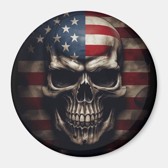 Amerikanische Flagge Magnet (Vorne)