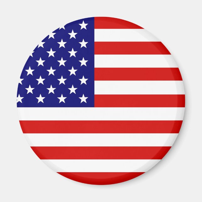 Amerikanische Flagge Magnet (Vorne)