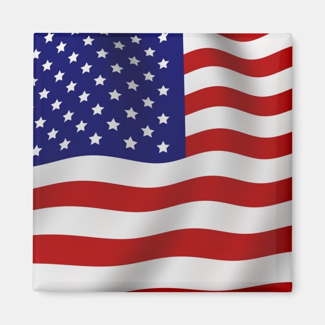 Amerikanische Flagge Magnet (Vorne)