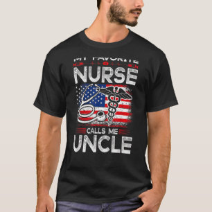 Amerikanische Flagge Meine Lieblingsschwester ruft T-Shirt