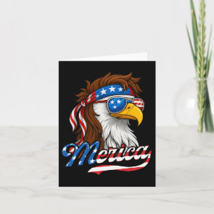 Amerikanische Flagge Merica Usa Adler 4. Juli Pa Karte