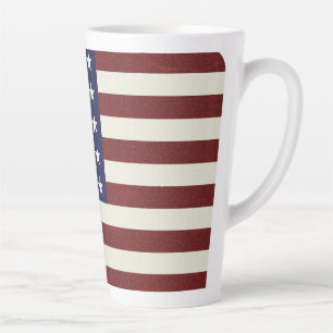 Amerikanische Flagge Milchtasse