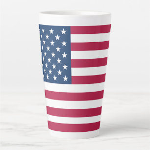 Amerikanische Flagge Milchtasse