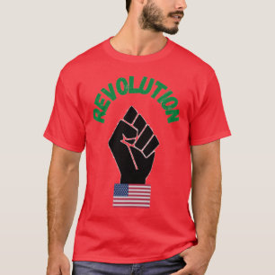 Amerikanische Flagge mit Best Seller-Revolution Or T-Shirt