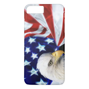 Amerikanische Flagge mit Case-Mate iPhone Hülle