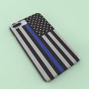 Amerikanische Flagge mit personalisierter Thin Blu Case-Mate iPhone Hülle