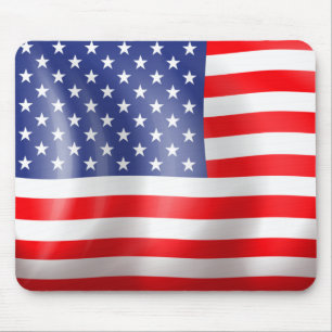 Amerikanische Flagge Mousepad