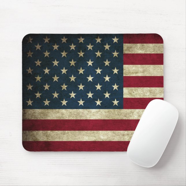 Amerikanische Flagge Mousepad (Mit Mouse)