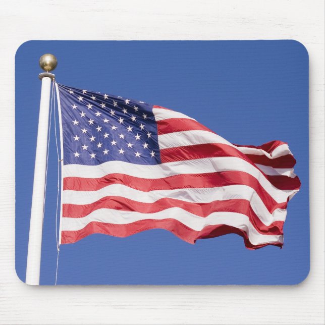 Amerikanische Flagge Mousepad (Vorne)