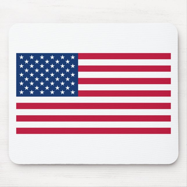 Amerikanische Flagge Mousepad (Vorne)