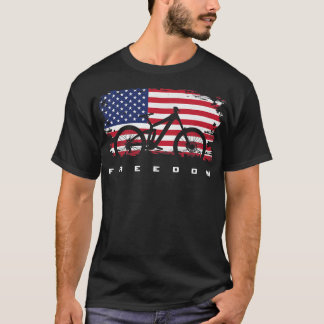 Amerikanische Flagge MTB Mountain Bike Apparel - B T-Shirt