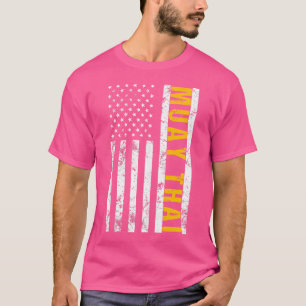 Amerikanische Flagge Muay Thai T-Shirt
