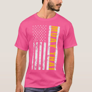 Amerikanische Flagge Muay Thai T-Shirt