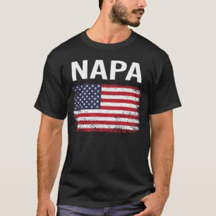 Amerikanische Flagge Napa T-Shirt