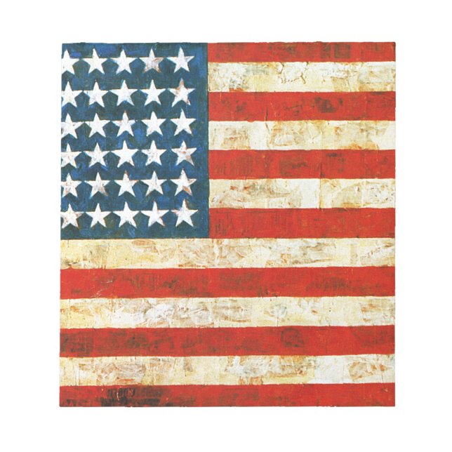 Amerikanische Flagge Notizblock (Vorderseite)