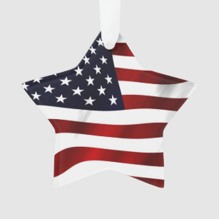 Amerikanische Flagge Ornament