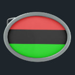 Amerikanische Flagge Ovale Gürtelschnalle<br><div class="desc">Die afroamerikanische Flagge oder die afrikanische Diaspora Flag füllt den Designbereich dieses Artikels vollständig aus. Die senkrechten roten,  schwarzen und grünen Streifen ermöglichen es Ihnen,  Ihr Erbe zu teilen.</div>