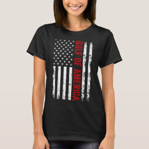 Amerikanische Flagge Patrioti im Golf von Amerika T-Shirt