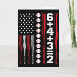 Amerikanische Flagge Patriotisch 643 Verkauf Math Karte